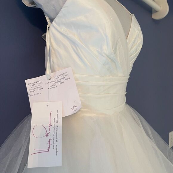 Hayley Paige The Paige Dress NWT Wedding gown Size 10 - Picture 5 of 9